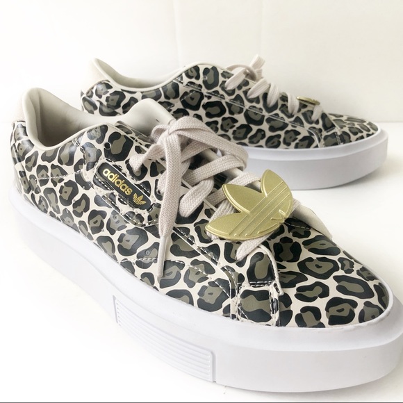 adidas sleek super leopard